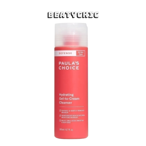 Gel rửa mặt làm sạch và giúp da mềm mịn Paula’s Choice Defense Hydrating Gel to Cream Cleanser 198ml 2210 - Hình ảnh 2