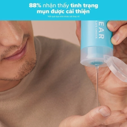 Sữa rửa mặt dạng gel ngăn ngừa mụn và se khít lỗ chân lôngPaula’s Choice Clear Pore Normalizing Cleanser 30ml 6006 - Hình ảnh 4