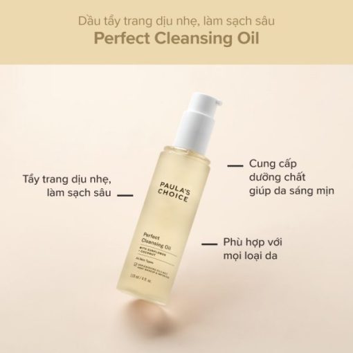Dầu tẩy trang dịu nhẹ, làm sạch sâu Perfect Cleansing Oil BeautyChic - Hình ảnh 4