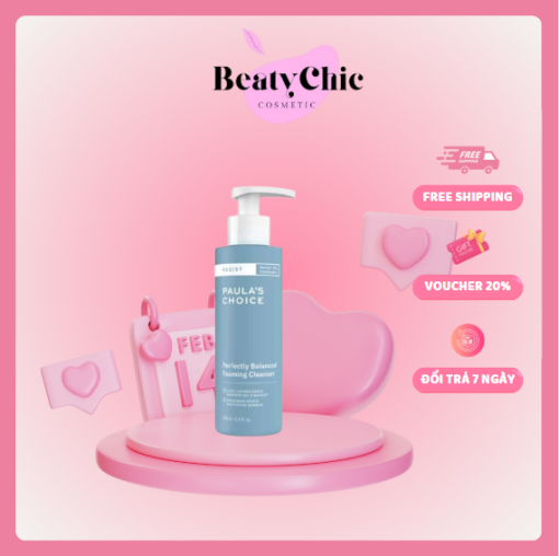 Sữa rửa mặt cân bằng da Resist Perfectly Balanced Foaming Cleans