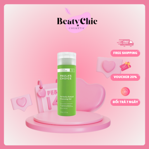Gel rửa mặt làm sạch Perfectly Natural Cleansing Gel