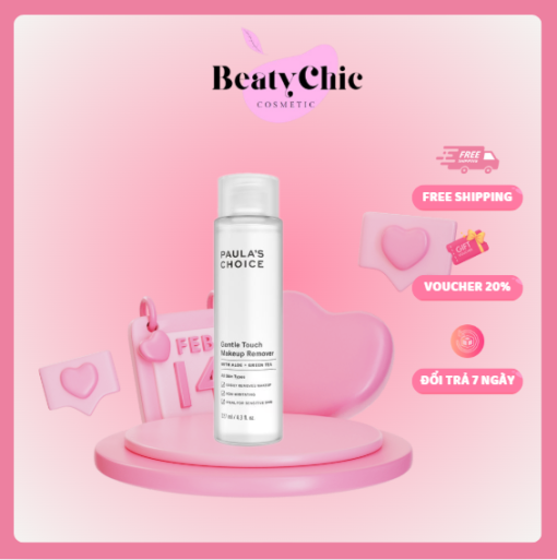 Nước tẩy trang 2 trong 1 dịu nhẹ Gentle Touch Makeup Remover