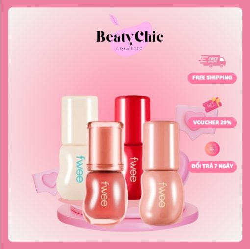 Son tint bóng FWEE 3D Voluming Gloss