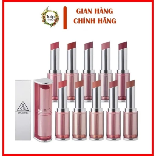 Son Thỏi Lì Mềm Mượt 3CE Blur Matte Lipstick - Hình ảnh 3