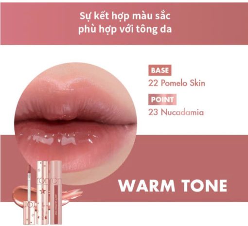 Son Tint lì Romand Juicy Lasting Tint #23 Nucadamia 5.5g-BeautyChic - Hình ảnh 2